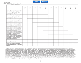 Form IT-QJ Application for Georgia Quality Jobs Tax Credit - Georgia (United States), Page 8