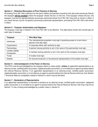 Form RD-1061 Power of Attorney and Declaration of Representative - Georgia (United States), Page 4