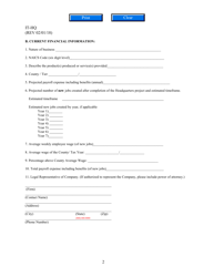 Form IT-HQ Application for Georgia Headquarters Job Tax Credit - Georgia (United States), Page 2
