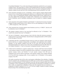 Instructions for Form IT-CONSOL Application for Permission to File Consolidated Georgia Income Tax Return - Georgia (United States), Page 2