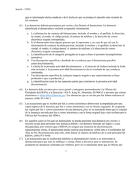 Formulario De Denuncia Por Discriminacion Para Las Personas Que No Son Empleados - Hawaii (Spanish), Page 2