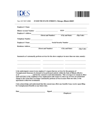 Form RC-1 Employer Election to Cover Multi-State Workers Under the Illinois Unemployment Insurance Act - Illinois, Page 4