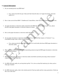 Shared Data Agreements - Internal Controls Questionnaire - Example - Illinois, Page 3