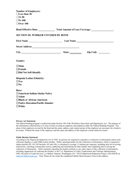 Fidelity Bonding Issuance Form - Illinois, Page 2