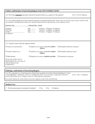Influenza-Associated Pediatric Mortality Case Report Form, Page 3