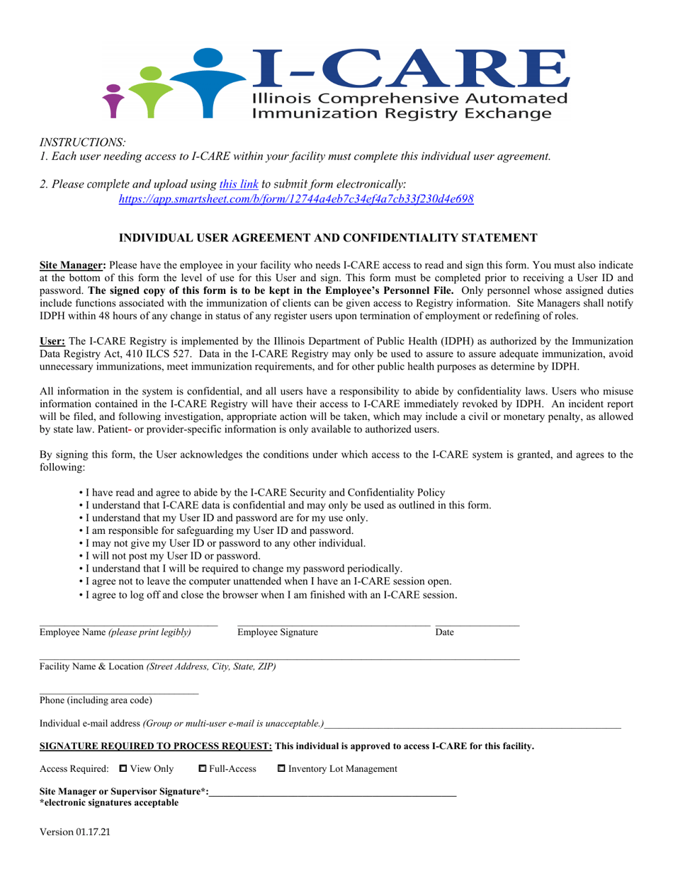 I-Care Provider Site Enrollment - Illinois, Page 4