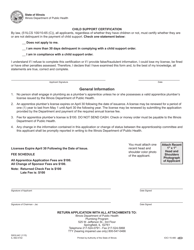 Form 5003/JAC (IL482-0142) Application for Registration as a Plumber&#039;s Apprentice Under an Apprenticeship Training Program Approved by U.S. Department of Labor - Illinois, Page 2