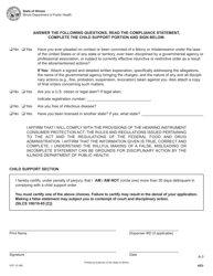 Dispenser License Application - Hearing Instrument Consumer Protection Program - Illinois, Page 5