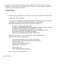 Form OG-21A Director&#039;s Decision Abatement Form - Illinois, Page 2