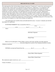 State Form 53686 Indiana Junket Operator Certificate of Registration Application - Indiana, Page 4
