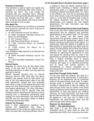 Form IA102 (41-171) Amended Return Schedule - Iowa, Page 3