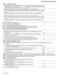 Form IA103 (41-172) Pass-Through Election to Pay Return and Voucher - Iowa, Page 2