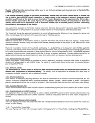 Prepaid Deliverable Fuel Vendor Agreement - Low-Income Home Energy Assistance Program - Iowa, Page 2