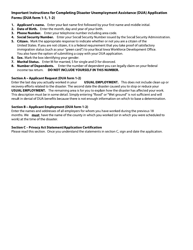 DUA Form 1 Application for Disaster Unemployment Assistance (Dua) - Iowa, Page 2