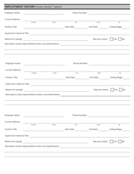 Generic Application for Employment - Iowa, Page 2