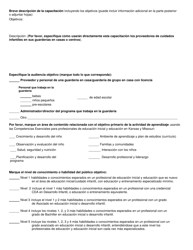 Formulario CCL.038 Solicitud Para Aprobacion De Capacitacion Porhoras De Reloj - Kansas (Spanish), Page 3