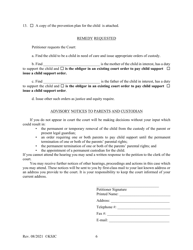 Form 110 Petition - Kansas, Page 6