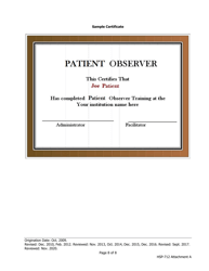 Attachment A Patient Observer Application - Iowa, Page 8