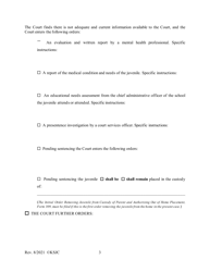 Form 341 Journal Entry of Adjudication and Presentence Order - Kansas, Page 3