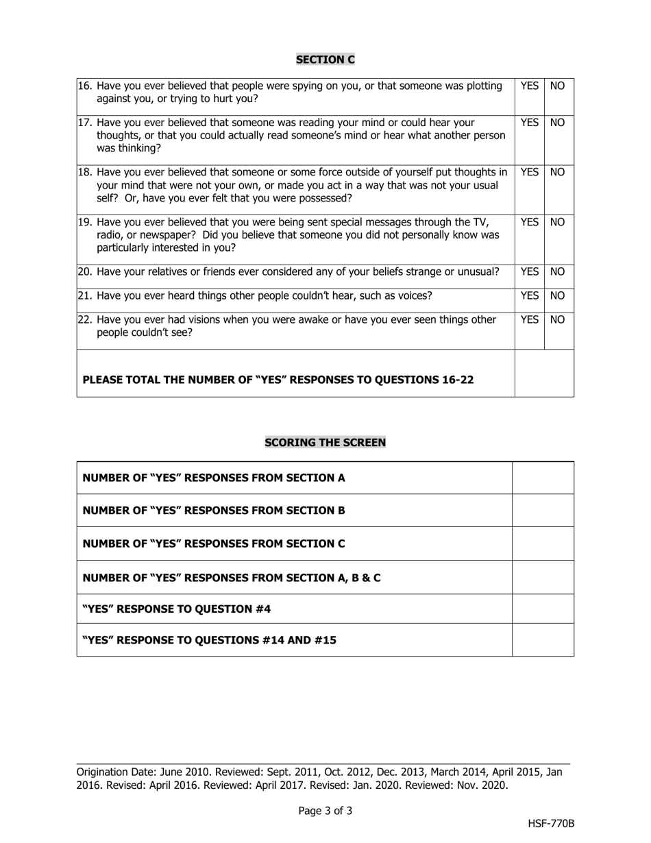 Modified Mini Screen (Mms) - Iowa, Page 3