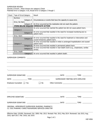 Medication Incident Report - Iowa, Page 2