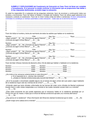 Sample Cuestionario De Colocacion En Casa (Hpq) - Iowa (Spanish), Page 3