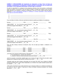 Sample Cuestionario De Colocacion En Casa (Hpq) - Iowa (Spanish), Page 6