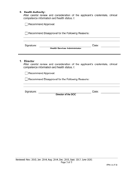 Credentialing &amp; Privileging Authorization - Iowa, Page 3