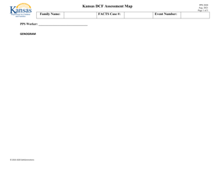 Form PPS2020 Kansas Dcf Assessment Map - Kansas