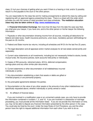 Form B Family Law Case Requirements Order (Without Minor Children) - Linn County, Iowa, Page 2
