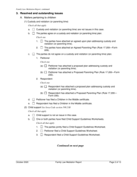 Family Law Mediation Report - Iowa, Page 2