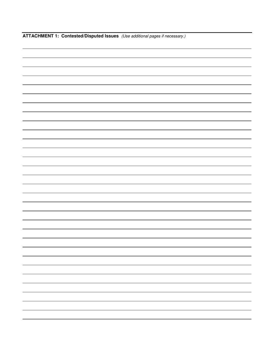 Informal Family Law Trial Pretrial Memorandum - Iowa, Page 6