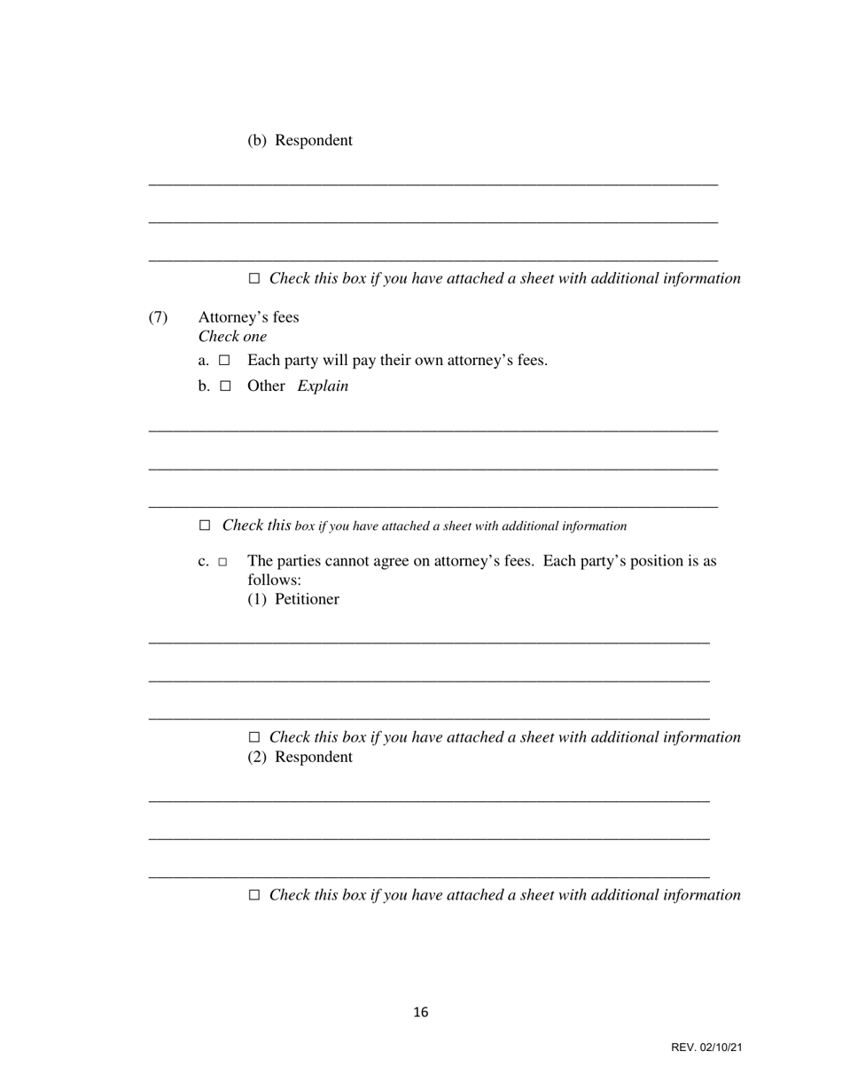 Statement of Resolved and Unresolved Issues - Iowa, Page 16