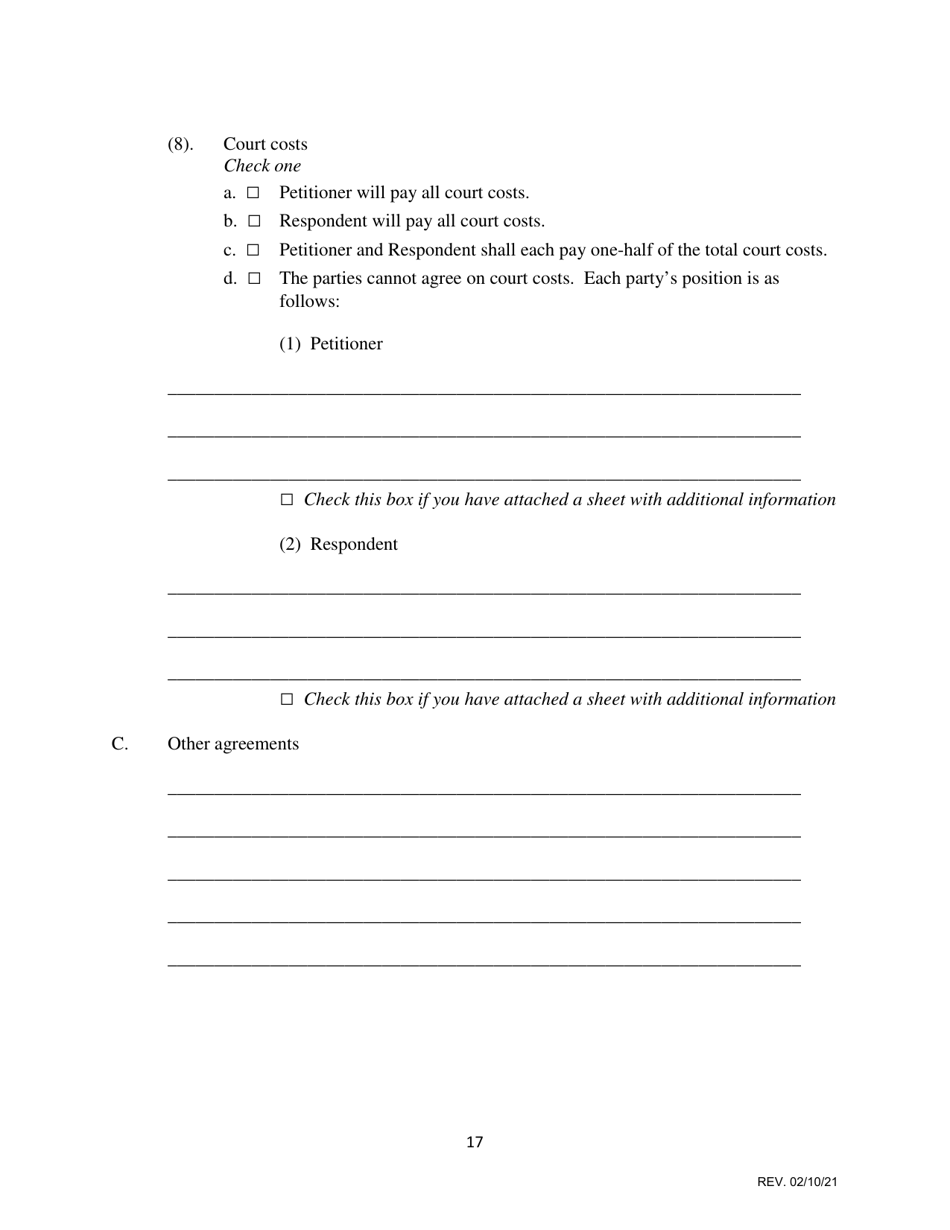 Statement of Resolved and Unresolved Issues - Iowa, Page 17