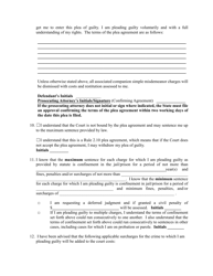 Written Guilty Plea and Waiver of Rights - Iowa, Page 3