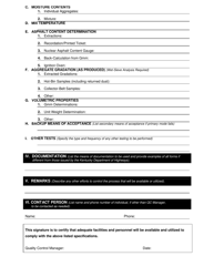 Form TC64-418 Contractor&#039;s Quality Control Plan/Checklist - Kentucky, Page 2
