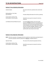 Instructions for Form TC59-109 Kentucky Ferryboat Annual Report - Kentucky, Page 3