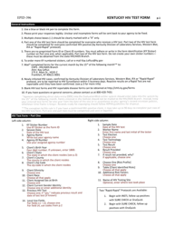 Form EPID-396 HIV Test Form - Kentucky, Page 3
