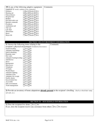 Form MAP351A Medicaid Waiver Assessment - Kentucky, Page 8