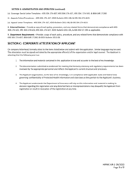 Form HIPMC-UR-1 &quot;Utilization Review Registration Application Instruction&quot; - Kentucky, Page 7