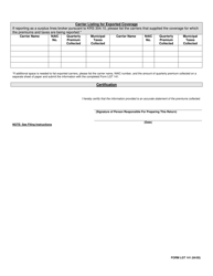 Form LGT141 &quot;City, County, or Urban County Government Quarterly Insurance Premium Tax Return&quot; - Kentucky, Page 2