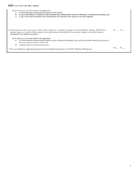 DOI Form 8301-BE Business Entity Insurance License Application - Kentucky, Page 3