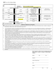 DOI Form 8301-BE Business Entity Insurance License Application - Kentucky, Page 4