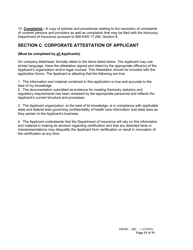 Form HIPMC-IRE-1 Application for Certification of an Independent Review Entity - Kentucky, Page 11