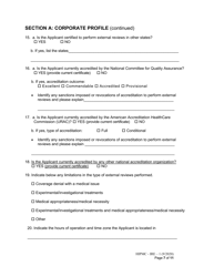Form HIPMC-IRE-1 Application for Certification of an Independent Review Entity - Kentucky, Page 7