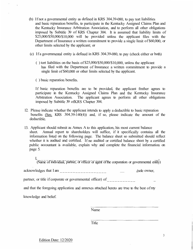 Application for Motor Vehicle Self-insurance - Kentucky, Page 3