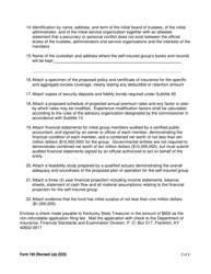 Form 100 Initial Application for Certificate of Filing as a Workers&#039; Compensation Self-insured Group - Kentucky, Page 2