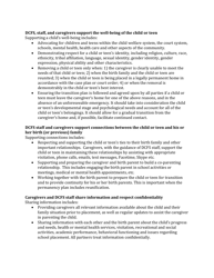 Partnership Plan Between Caregivers for Children and Teens in out-Of-Home Care and the Department of Children and Family Services and Staff - Louisiana, Page 2