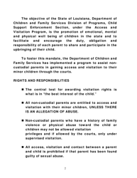 Access and Visitation Program Application - Louisiana, Page 2