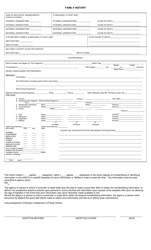Form 448 Statement of Family History - Medical/Genetic History of Biological Families - Louisiana, Page 2